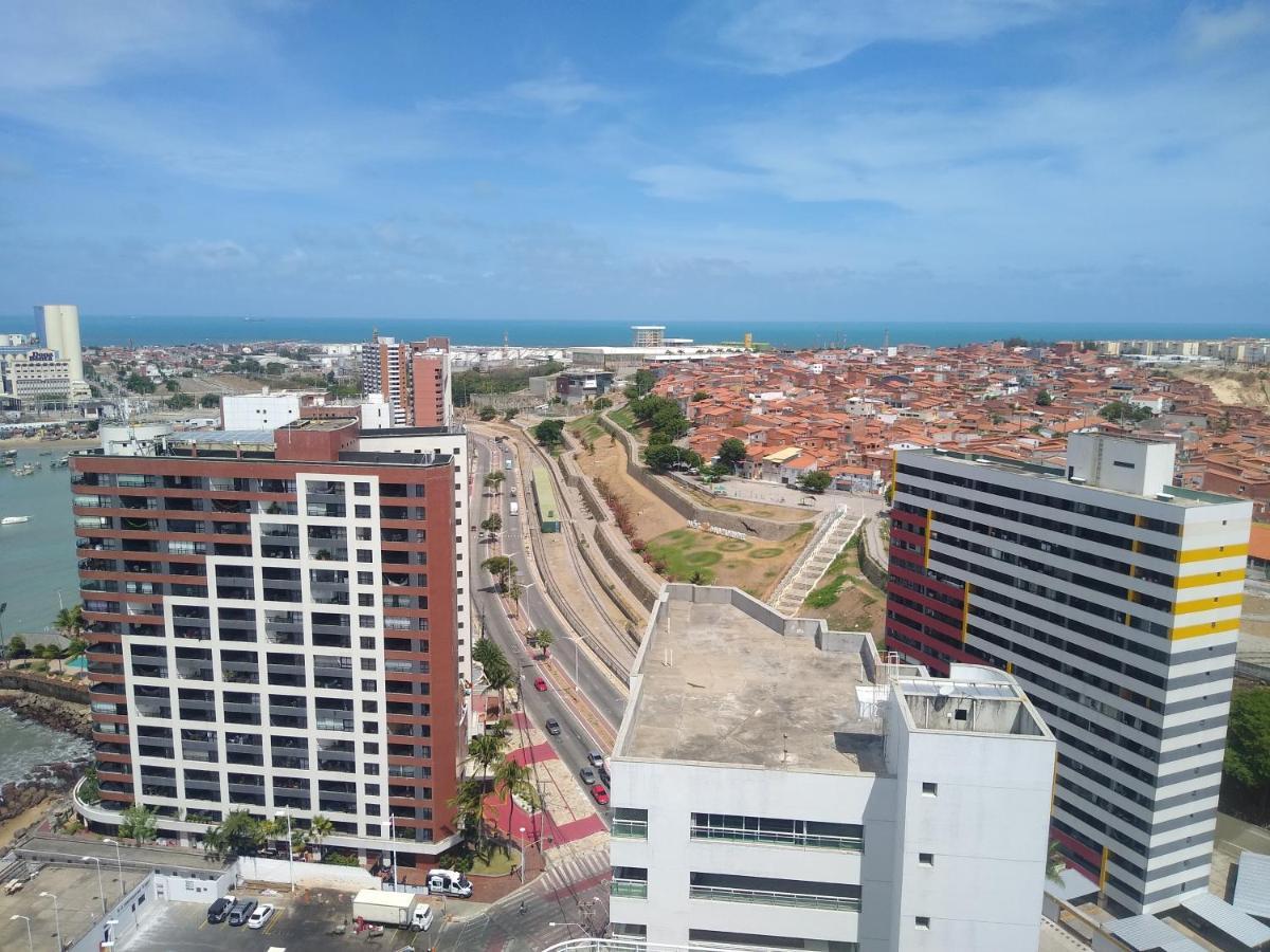 Flat Na Beira Mar Mucuripe Apartman Fortaleza  Kültér fotó